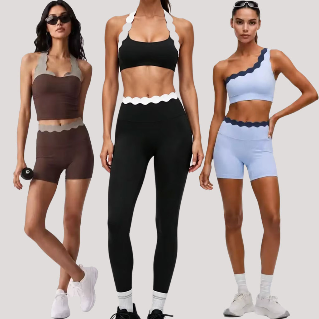 Dames 2-delig yoga-outfit, twe - Lace Bralette Set recensie en prijs