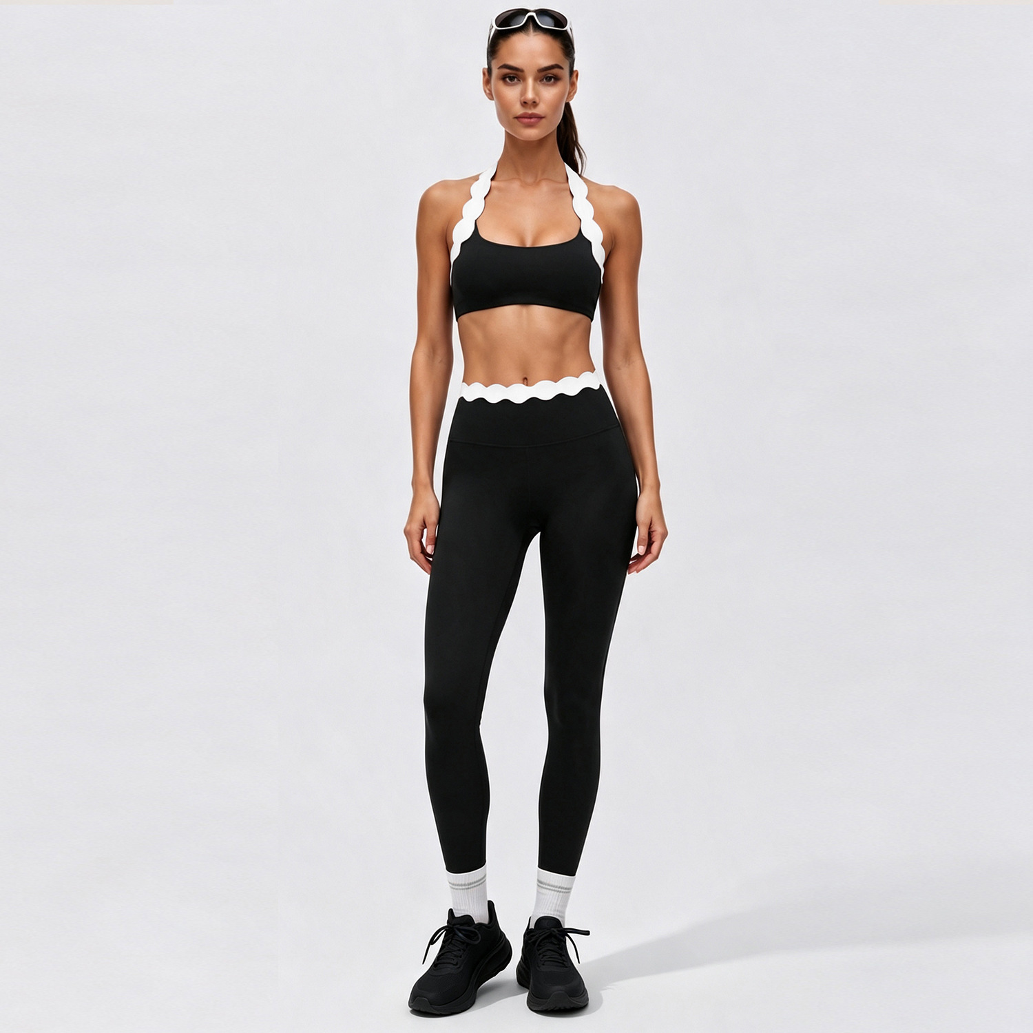 Dames 2-delig yoga-outfit, twe - Lace Bralette Set recensie en prijs